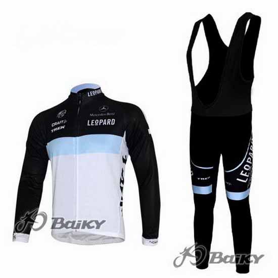 2012 Maillot Lampre Tirantes Mangas Largas Negro Y Blanco